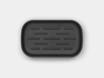 Мыльница Brabantia ReNew, Темно-серая (280207)