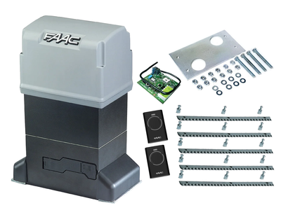 Автоматика для откатных ворот FAAC 844 ER KIT (створка до 1800 кг.) Без аксессуаров, 2 шт., 5 м