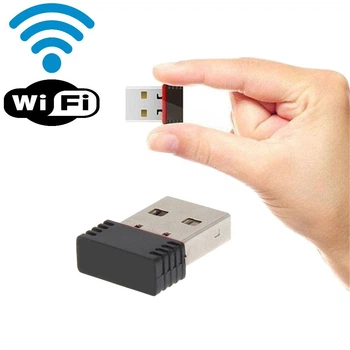 Wi-Fi адаптер (на чипе 7601) MICRO , для компьютеров, тюнеров Т2, спутниковых тюнеров