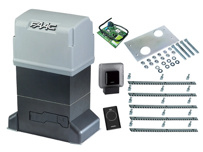 Автоматика для откатных ворот FAAC 844 ER KIT (створка до 1800 кг.) Сигнальная лампа, 1 шт., 5 м
