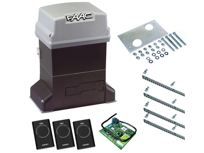 Автоматика для откатных ворот FAAC 746 ER KIT (створка до 600 кг.) Без аксессуаров, 3 шт., 4 м
