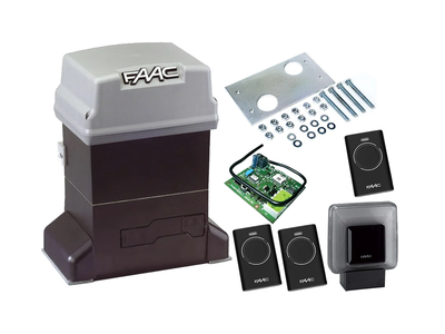 Автоматика для откатных ворот FAAC 746 ER KIT (створка до 600 кг.) Сигнальная лампа, 3 шт., Без зубчатой рейки