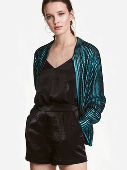 Шорты женские H&M 0448775 36 Черные (KAY2000000936161_LD2000000936161_KZ2000000936161)