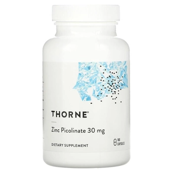 Піколінат цинку, 30 мг, Thorne Research, 180 капсул