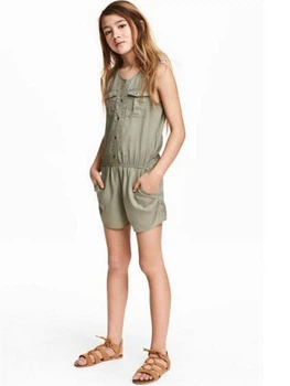 Комбинезон без рукавов H&M 0483883 134 cm (75463134cm) Хаки
