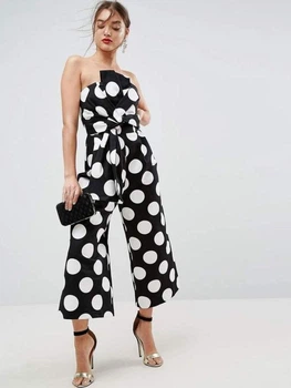 Хлопковый комбинезон ASOS AS03022020-2 S (75819S) Черный