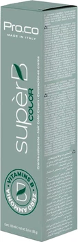 Фарба для волосся Pro.co Super B hair color cream 6/4 Блондин темний мідний (8059340210404)