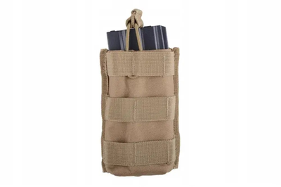 Одинарная сумка для магазинов AK 47 G36 M4 GFC Tactical COYOTE