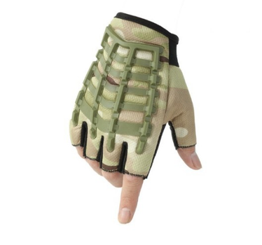 Перчатки тактические RUIN HAWK в стиле милитари камуфляж L 03285