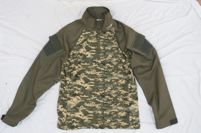 Рубашка тактическая боевая Убокс (кулир) Пиксель-хаки зеленый раз. XL