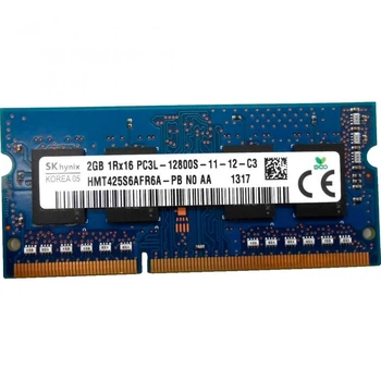 Оперативная память Hynix 2GB (1*2GB) 1RX8 PC3-12800S DDR3-1600MHZ 11-12-C3 (HMT425S6AFR6A-PB NO AA) SODIMM Б/У