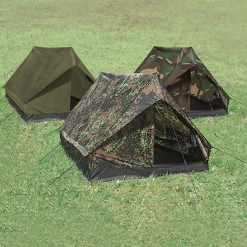 Двухместная палатка MIL-TEC Mini Pack Standard BW Camo (14205021)