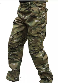 Тактичні військові штани Зигзаг Multicam (тканина полікоттон, Туреччина) (SEAM-MKRS-TR-PC-52)