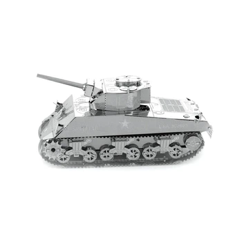 Металлический конструктор 3Д Metal Earth - Sherman Tank (Шерман Танк), MMS204