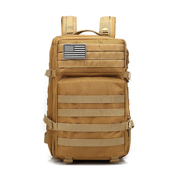 Рюкзак тактический ANH 45л Камуфляж Хаки Military Tactical Backpack 40\50