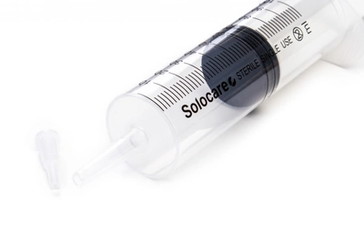 Шприц 100 мл Catheter Tip без голки, 3-х комп. однораз. стер. «Solocare» Solocare