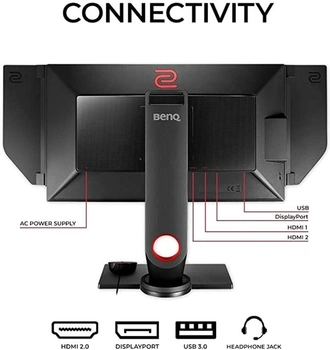 Монитор 24.5" BenQ Zowie Gaming TN 240 Гц Black (XL2546)