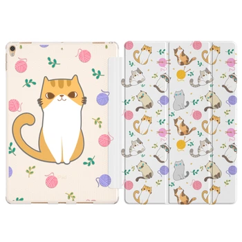 Чехол книжка, обложка для Apple iPad (Кавайный котик) модели 7.9 mini 1 2 3 эпл айпад мини 2012 2013 2014