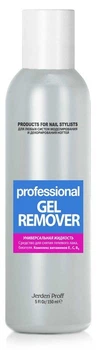 Средство для снятия гелевого лака и биогеля JERDEN PROFF GEL REMOVER Комплекс витаминов Е, С, В5 150 мл