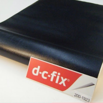 Самоклейка декоративная D-C-Fix кожа черный матовый 0,45 х 1м (200-1923)