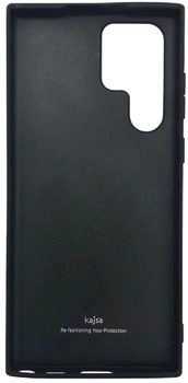 Панель Kajsa для Samsung Galaxy S22 Ultra Genuine Leather 6358 Black