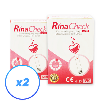 Тест-полоски Rina Check (Рина Чек) №50 - 2 уп., (100 шт.)
