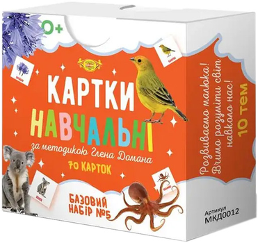Карточки обучающие ПК Мастер по методике Глена Домана Базовый набор №5 (МКД0012)