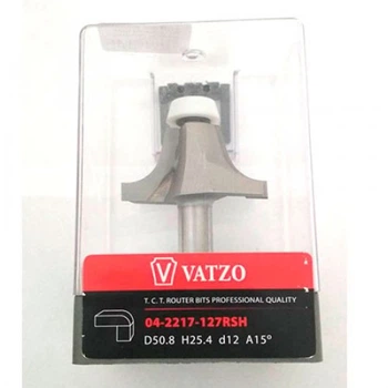 Кромочная Фреза фігурна Vatzo D50.8 d12 h25.4 R12.7