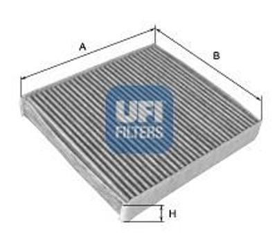 Фильтр, воздух во внутренном пространстве UFI (5410900)