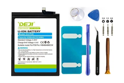 Аккумулятор Huawei HB486486ECW (DEJI) для P30 Pro Mate 20 Pro + Набор инструментов High Copy