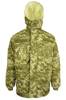 Куртка-бушлат Саржа на хутрі DiSi Company Збройних сил України ЗСУ 60 (А9866) Digital MO