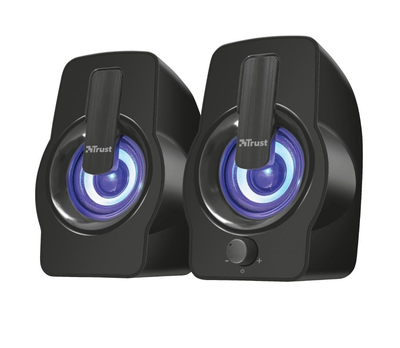Trust Акустична система (Колонки) 2.0 Gemi RGB USB Black