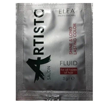 Elea Artisto Fluid Флюид для блестящего и стойкого цвета волос 3 мл