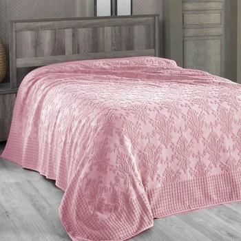 Махровая простынь Arya Sitare AR-TR1003902-rose 200х220 см сухая роза 3966833