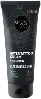 Крем після тату та для щоденного догляду Organic Shop Blackwood and Mint 75 мл (4743318141015)