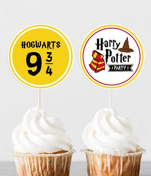 Топпери для капкейків Happy Moments "Harry Potter" 10 шт (02216)