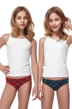 Трусики слип, 2 штуки Anabel Arto 140(см) красный, изумрудный (78649)