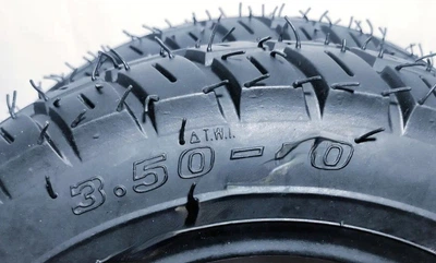 Покрышка 3.50-10 безкамерка SC-TYRE 8 P.R