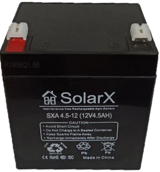 Акумуляторна батарея SolarX SXA 4,5-12