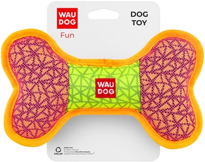 Іграшка для собак WAUDOG Fun "Кістка" 20х12 см Рожева (62087Collar)