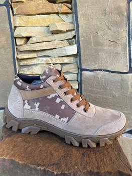Чоловічі черевики тактичні військові 44 (29 см) Пісочні (00986)