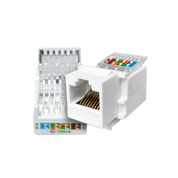 Модуль Slim Electronical RJ45 Keystone UTP cat.6 LW-KJ16-C6