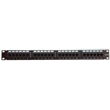 Сетевая патч-панель Hypernet UTP 19" 24 порта (6*4) 1U cat.5e PP-KUTP24-LC