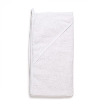 Полотенце махровое детское 100x100 см, white, белый