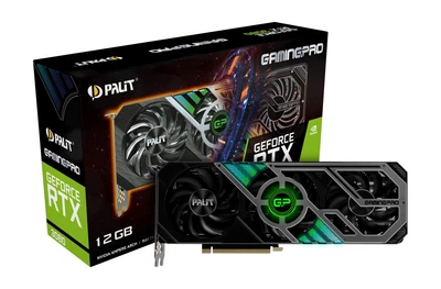Видеокарта GF RTX 3080 12GB GDDR6X GamingPro Palit (NED3080019KB-132AA) (LHR)