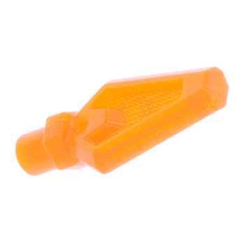 Оружие Lego Копье Tip 27257 6166891 6290400 Trans-Neon Orange 10шт Б/У