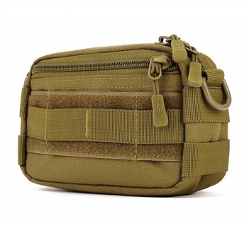Армейская сумка подсумок на пояс или плече Защитник 131 хаки