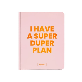 Планер недатированный «I have a super duper plan» pink (orner-1481)