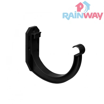 Кронштейн (тримач) ринви ПВХ RAINWAY 90 система Графітовий