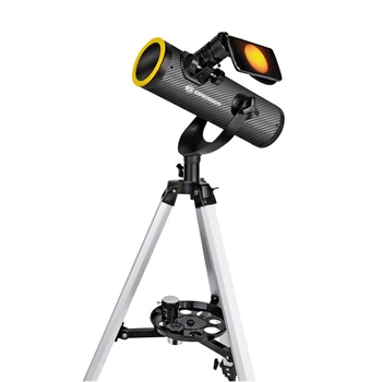 Телескоп Bresser Solarix 76/350 AZ Carbon с солнечным фильтром и адаптером для смартфона 4676359 3869475